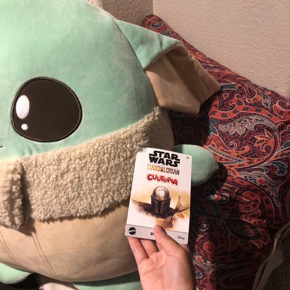 NEW BABY YODA SQUISHMALLOW WITH TAGS 20’’ - Picture 3 of 3